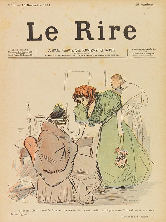 Le Rire - Le Rire. Journal humoristique. 16 Bände