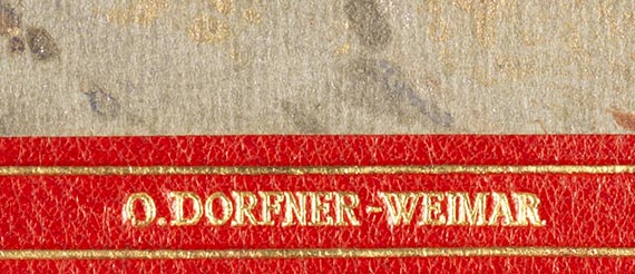 Friedrich Schiller - Sämtliche Werke (Horenausgabe), Dorfner-Einbände - 