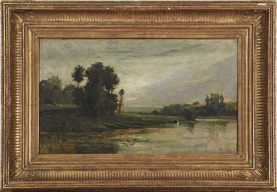 Charles-François Daubigny - Bords de l’Oise - Frame image
