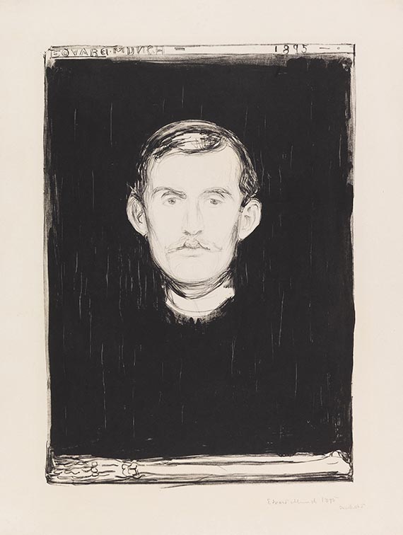 Edvard Munch - Selbstbildnis