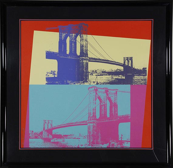 Andy Warhol - Brooklyn Bridge - Frame image