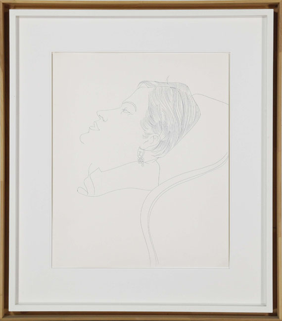 Andy Warhol - Unidentified Female - Frame image