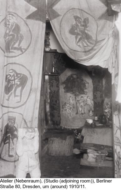 Ernst Ludwig Kirchner - Stilleben mit Kalla - 