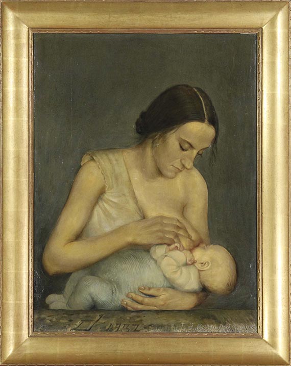 Otto Dix - Stillende Mutter - Frame image