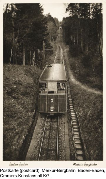 Max Beckmann - Drahtseilbahn in Baden-Baden (Bergbahn in Colorado) - 