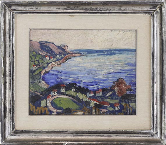 Francis Picabia - Paysage maritime - Frame image