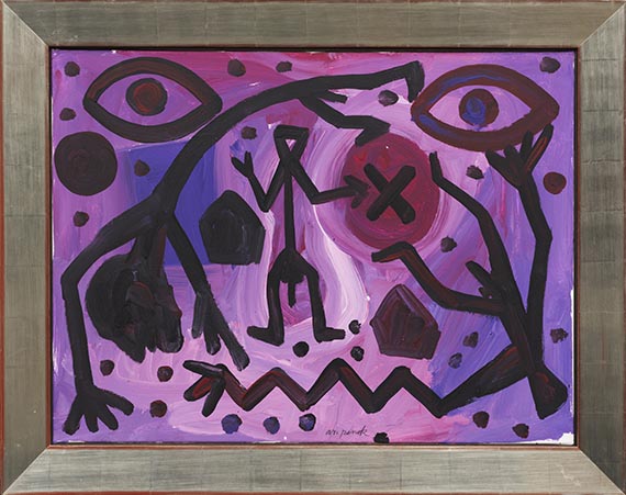 A. R. Penck (d.i. Ralf Winkler) - From the devil's kitchen - Frame image