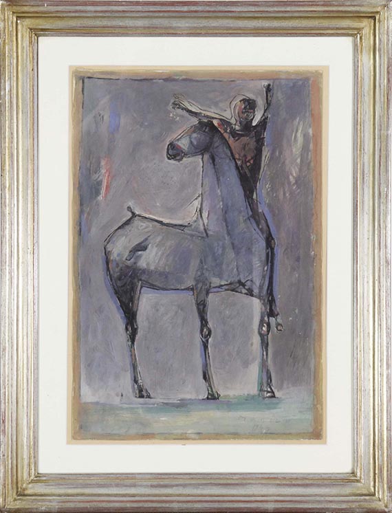 Marini - Cavallo e cavaliere