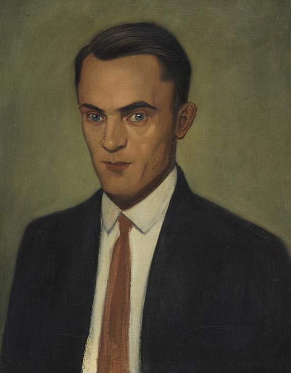 Georg Scholz - Porträt Erwin Hildinger