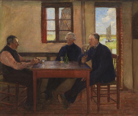 Fritz Mackensen - Drei Bauern