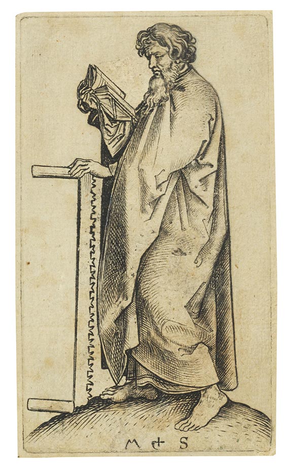 Martin Schongauer - Apostel Simon