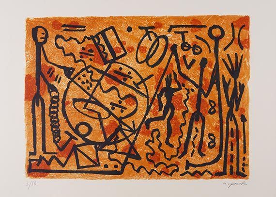 A. R. Penck (d.i. Ralf Winkler) - Expedition to the Holyland - 