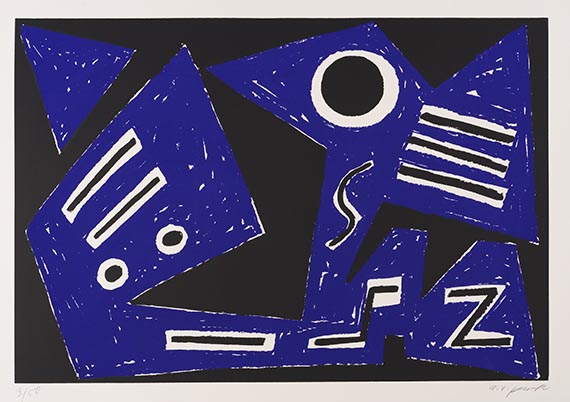 A. R. Penck (d.i. Ralf Winkler) - Expedition to the Holyland - 