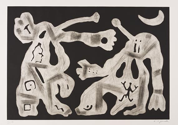 A. R. Penck (d.i. Ralf Winkler) - Expedition to the Holyland - 