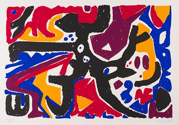 A. R. Penck (d.i. Ralf Winkler) - Expedition to the Holyland - 