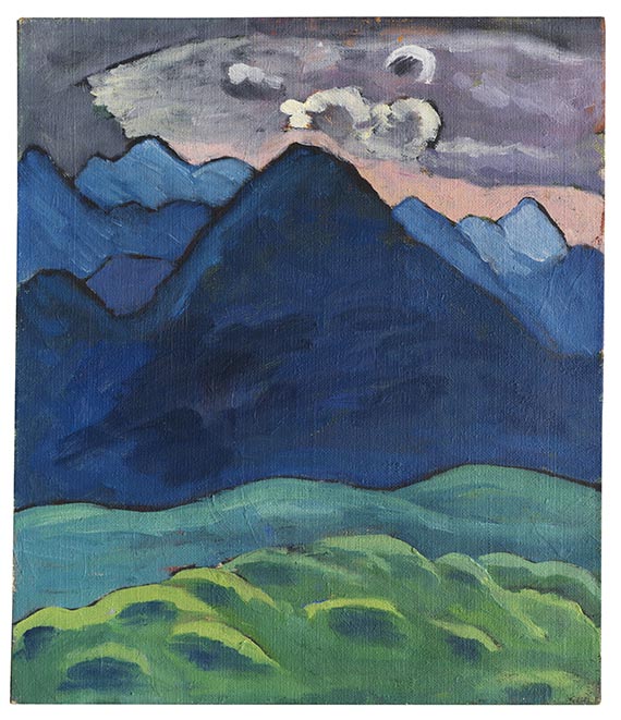 Münter - Blauer Kegelberg