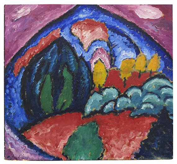 Jawlensky - Berg in Oberstdorf