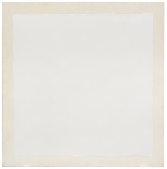 Robert Ryman - General 52” x 52” - 