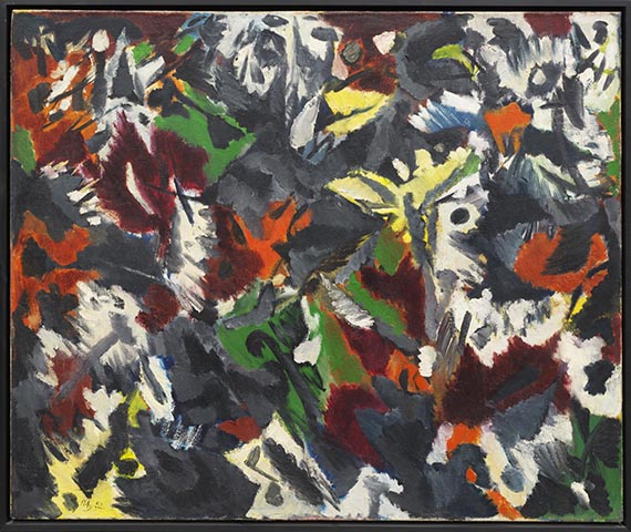 Ernst Wilhelm Nay - Von Höhlen und Grotten - Frame image