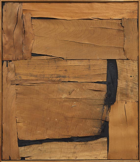 Alberto Burri - Legno P 1 - Frame image