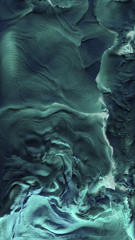 Refik Anadol - Pacific Ocean B - 