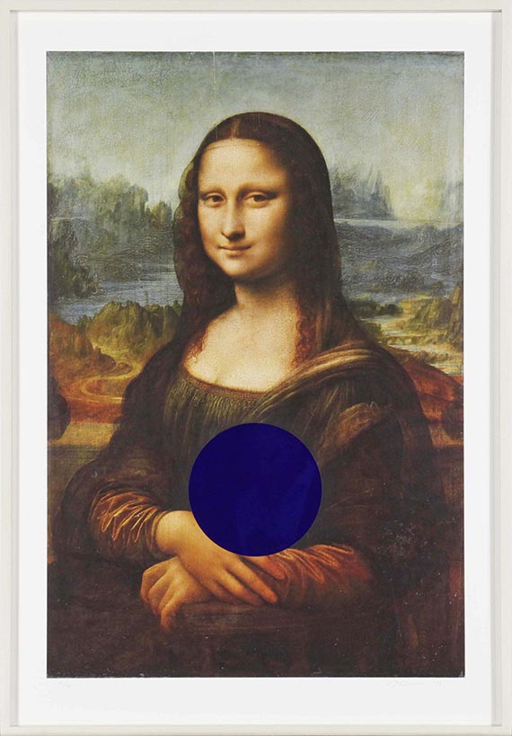 Jeff Koons - Gazing Ball (da Vinci Mona Lisa) - Frame image