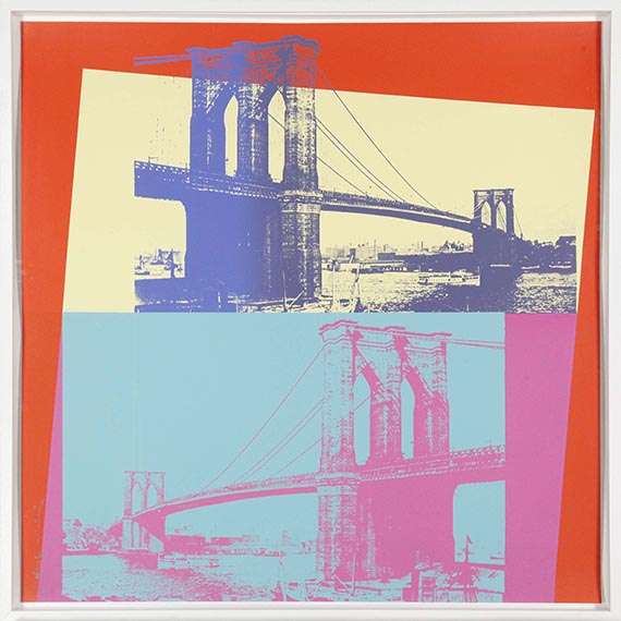 Andy Warhol - Brooklyn Bridge - Frame image