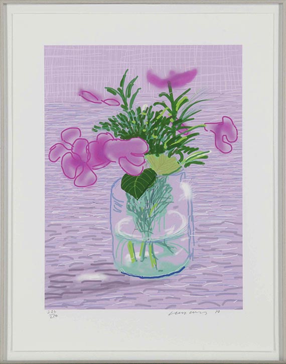 David Hockney - iPad Drawing 'Untitled, 329' - Frame image