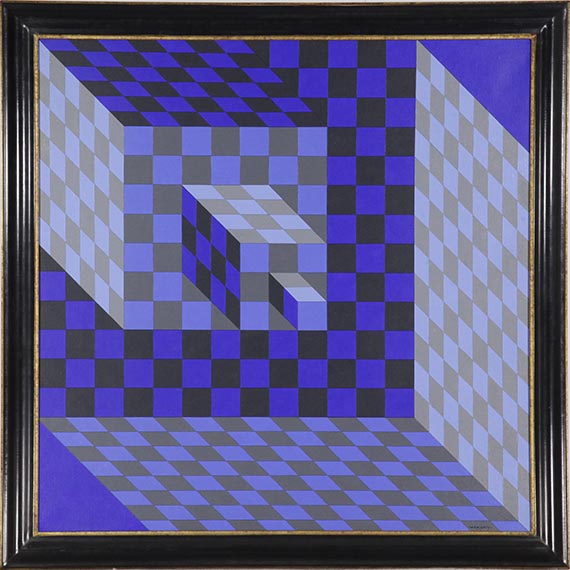 Victor Vasarely - Felhoe - Frame image