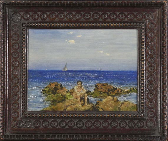 Hans Thoma - Der Meermann - Frame image