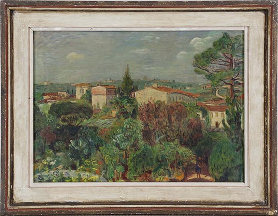 Hans Purrmann - Landschaft bei Galluzzo - Frame image