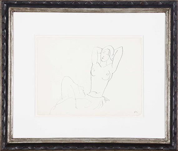 Henri Matisse - Odalisque, Nice 1931 - Frame image