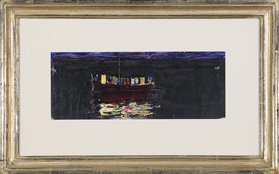 Wassily Kandinsky - Boot mit Laterne (Rapallo) - Frame image