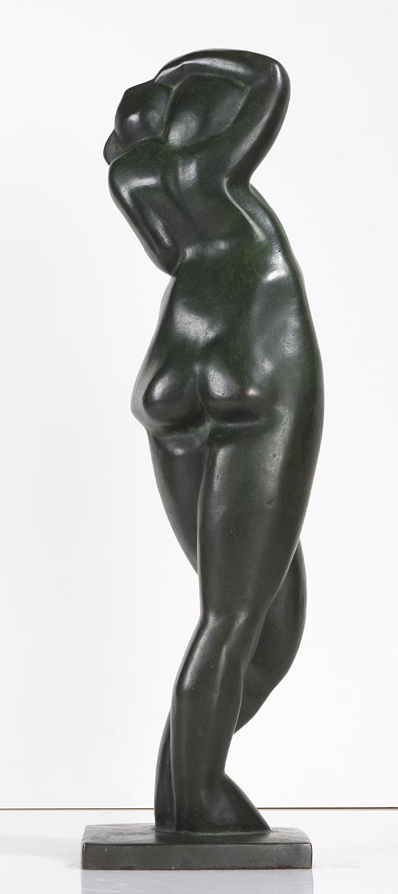 Alexander Archipenko - Weiblicher Akt (La Negresse) - Back side