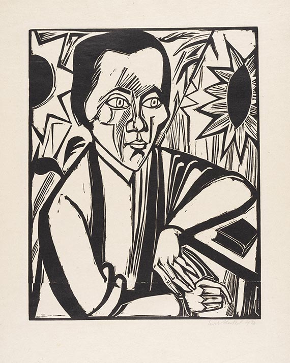 Erich Heckel - Frau