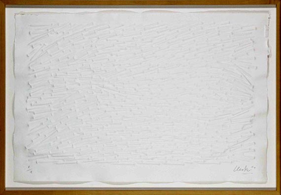 Günther Uecker - Meer - Frame image