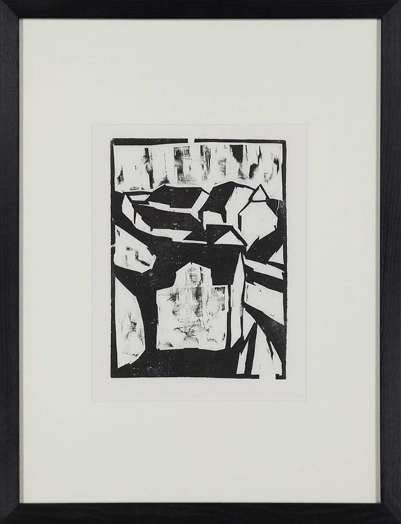 Karl Schmidt-Rottluff - Dorf - Frame image