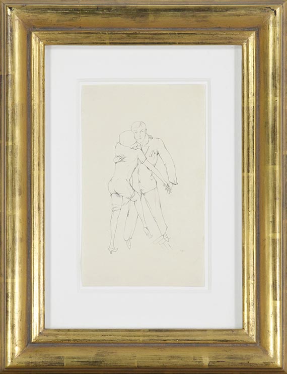 Christian Schad - Tanzpaar - Frame image