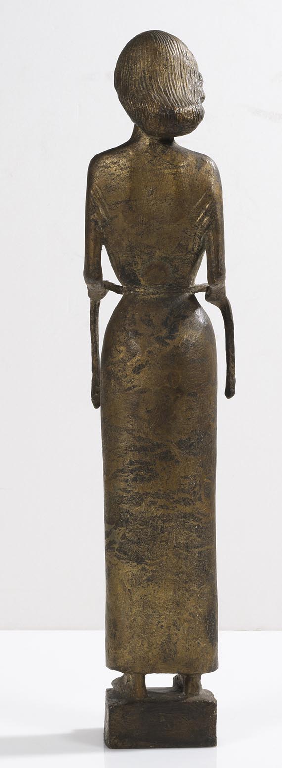 Gerhard Marcks - Gürtelbinderin - Back side
