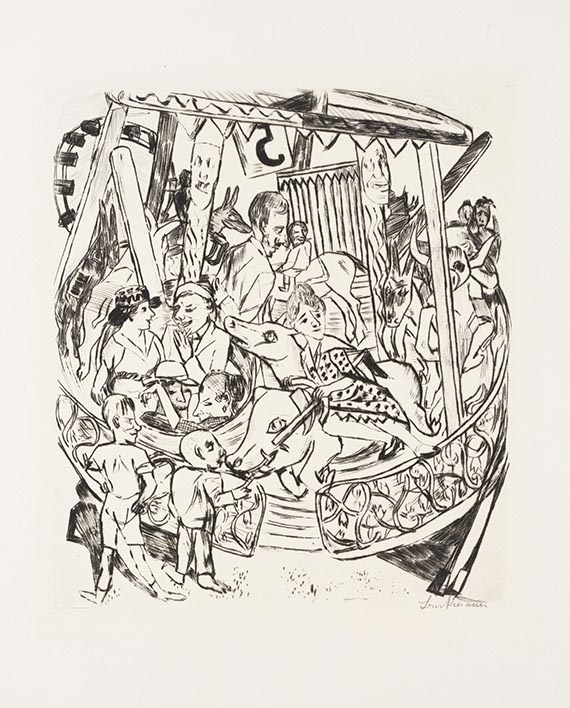 Max Beckmann - Das Karussell