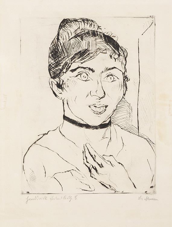 Max Beckmann - Bildnis Frau Carl