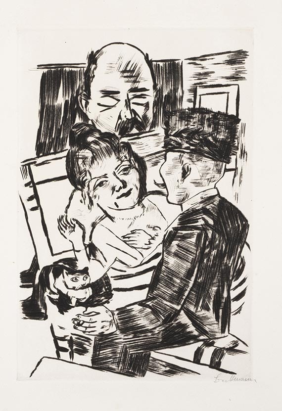 Max Beckmann - Die Pelzmütze