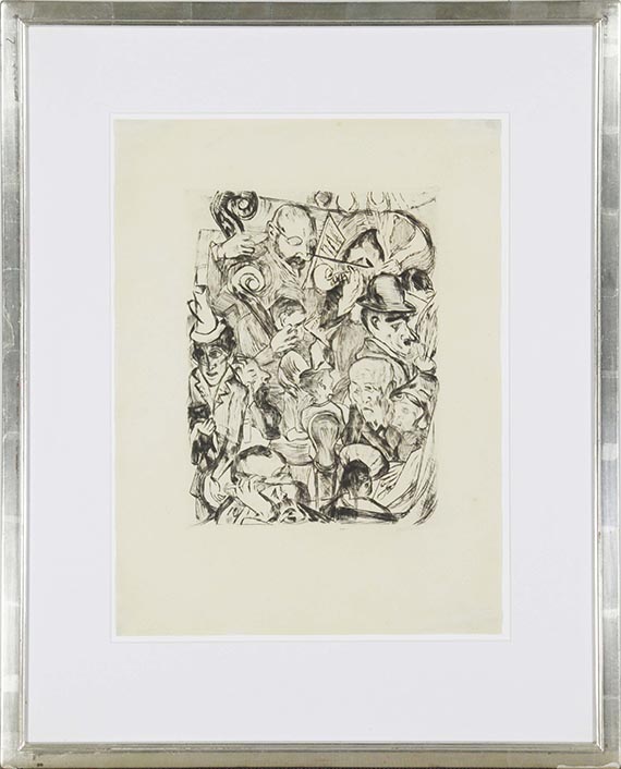 Max Beckmann - Cafémusik - Frame image