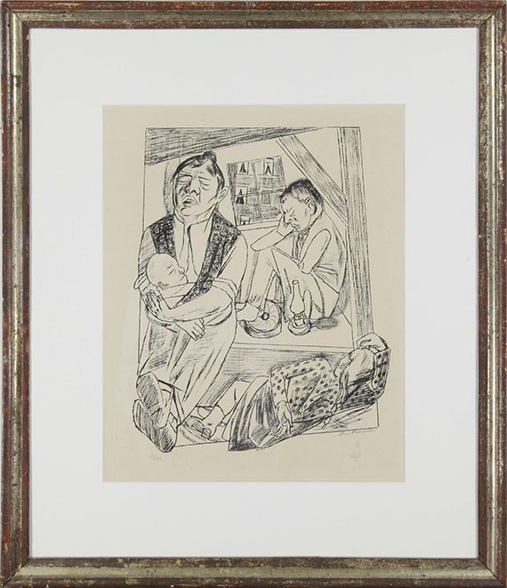Max Beckmann - Die Nacht - Frame image