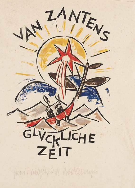 Otto Lange - Van Zantens glückliche Zeit - 
