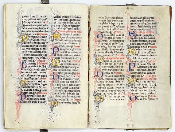  Manuskripte - Missale-Fragment - 