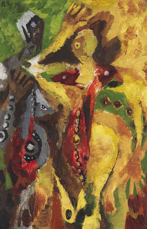 Ernst Wilhelm Nay - Artistenpaar