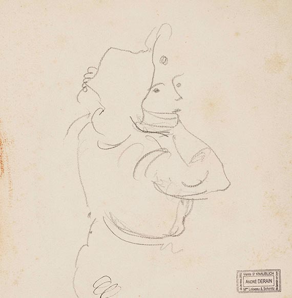 André Derain - Figurenstudien (2 Bll.) - 