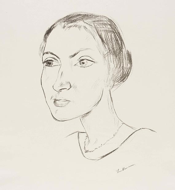 Max Beckmann - Frauenbildnisse (3 Bll.) - 