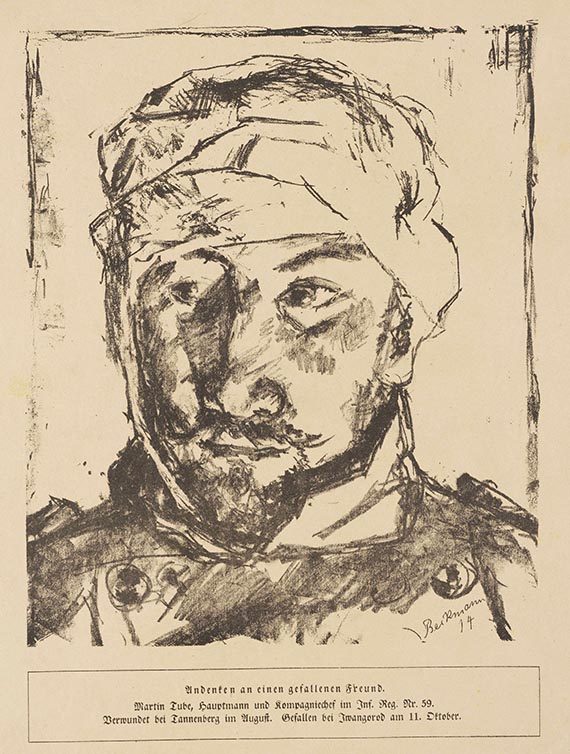 Max Beckmann - Diverse Drucke (3 Bll.) - 